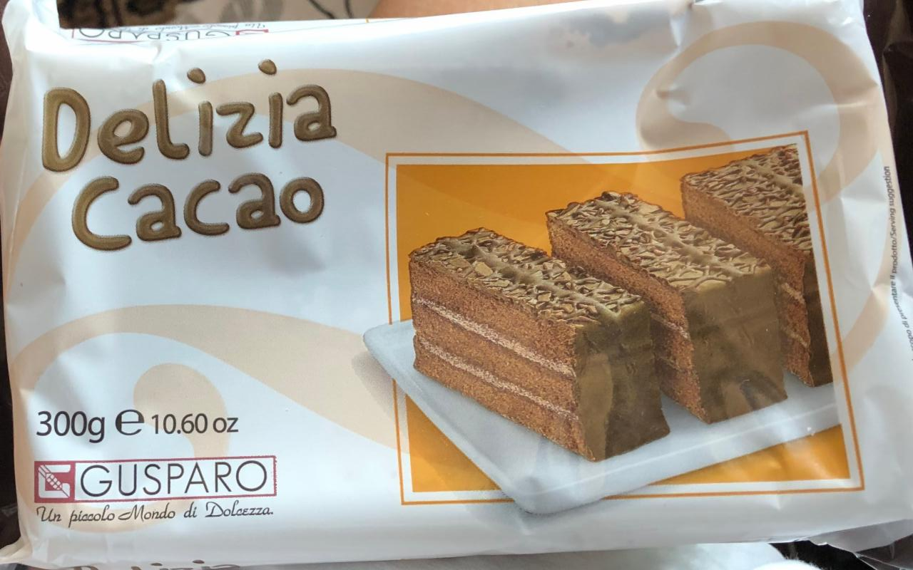 Фото - Delizia Cacao Cake Gusparo