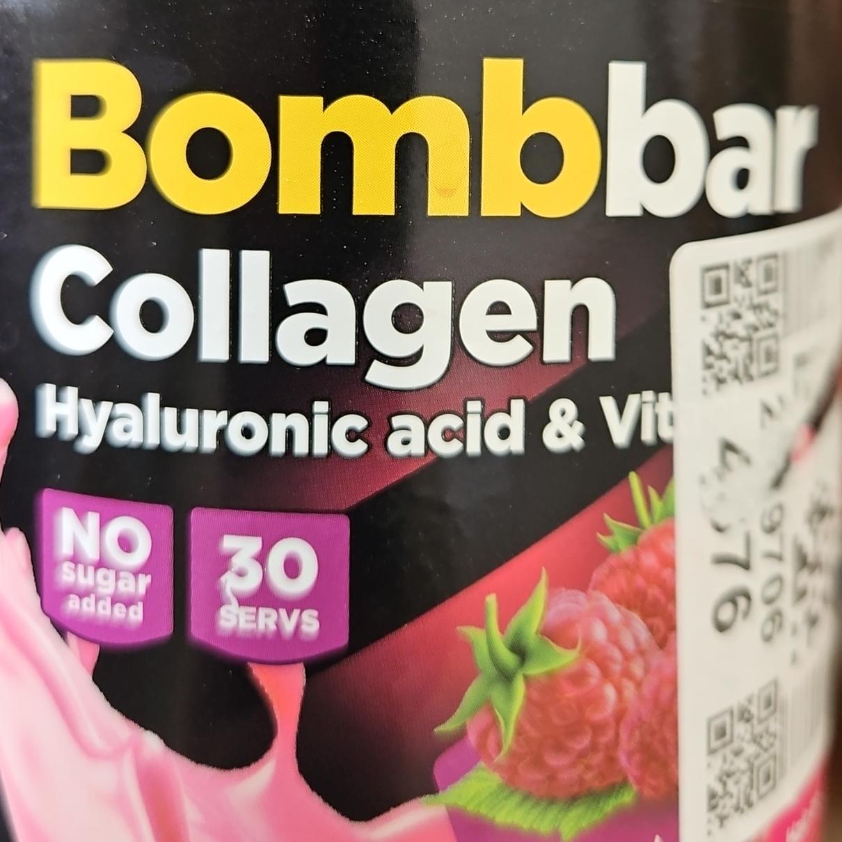 Фото - Collagen hyaluronic acid raspberry Bombbar