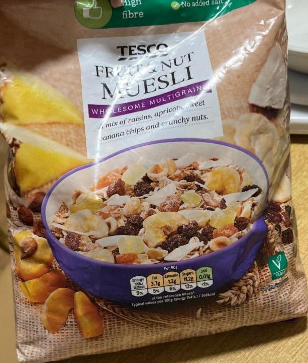 Фото - Fruit&Nut Muesli Tesco