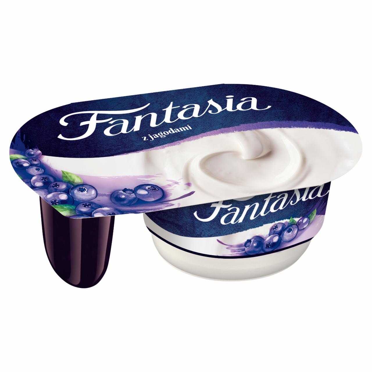 Фото - Йогурт черничный Creamy Yoghurt Fantasia