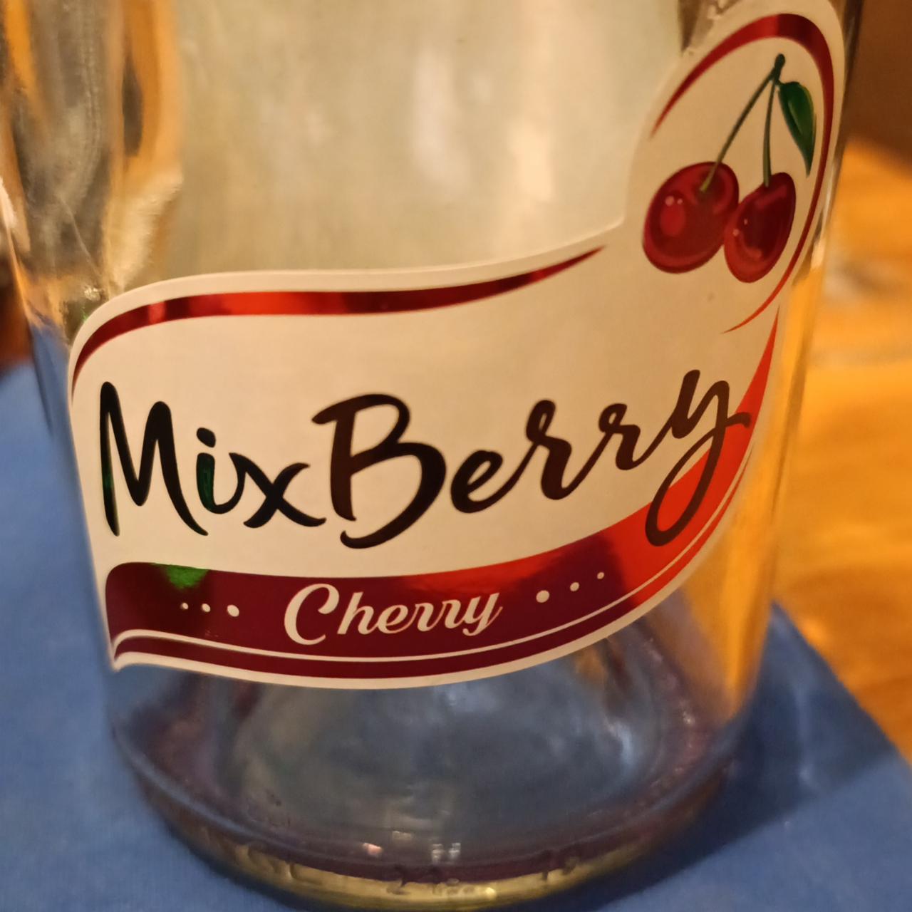 Фото - Коктейль винный газированный черешня Cherry Минский завод игристых вин MixBerry