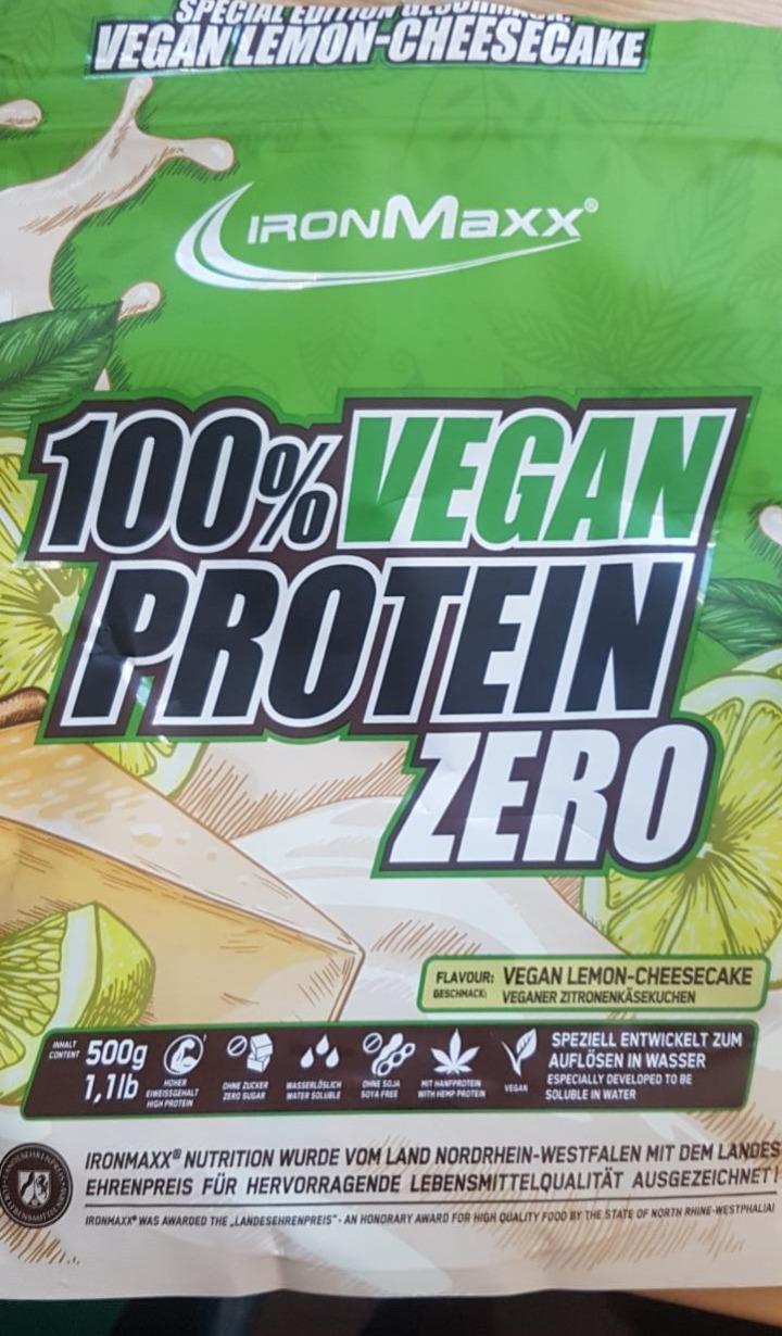 Фото - 100% vegan protein zero IronMaxx