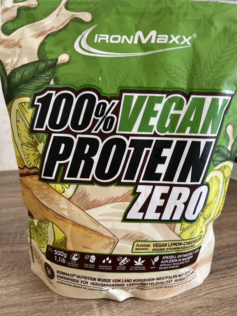 Фото - 100% vegan protein zero IronMaxx