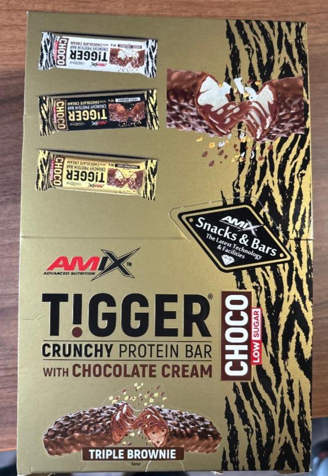 Фото - Батончик протеиновый Protein Bar Triple Brownie Tigger Amix Nutrition