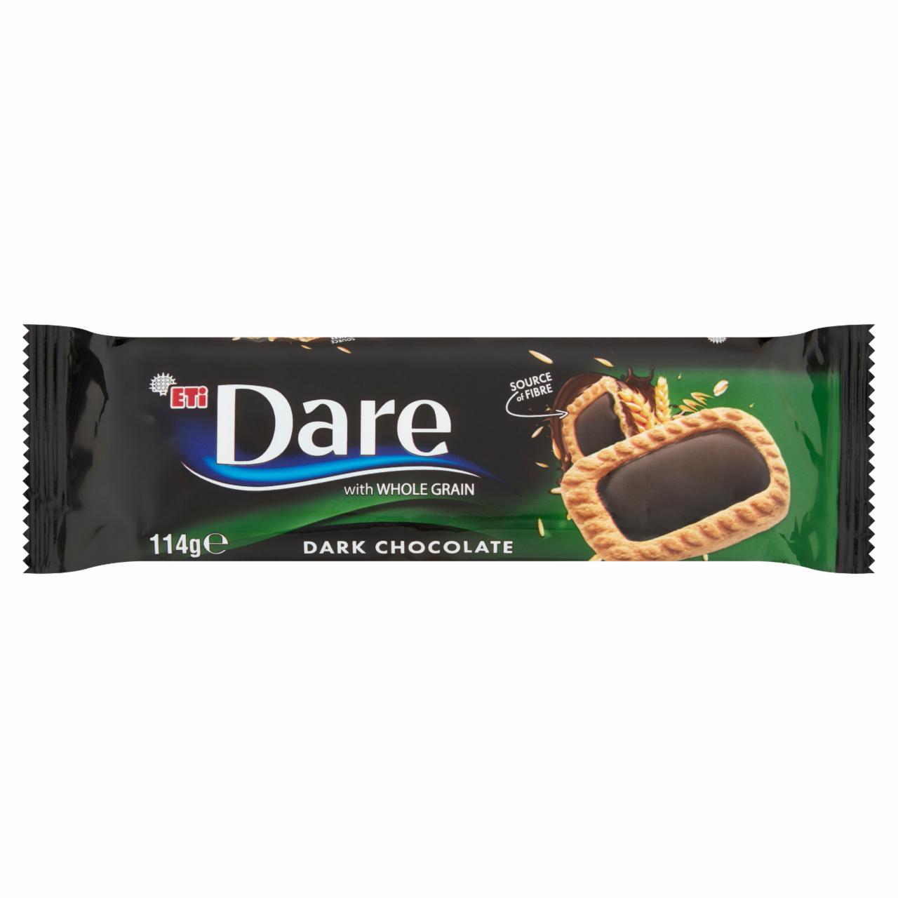 Фото - Dare Whole Grain Wheat Biscuits with Dark Chocolate Eti