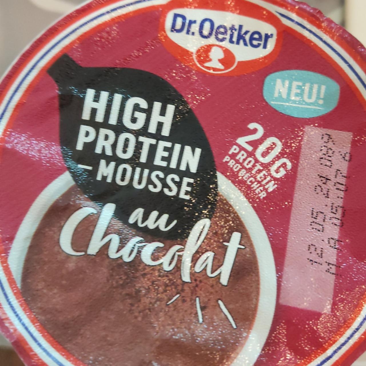 Фото - High protein mousse Dr. Oetker