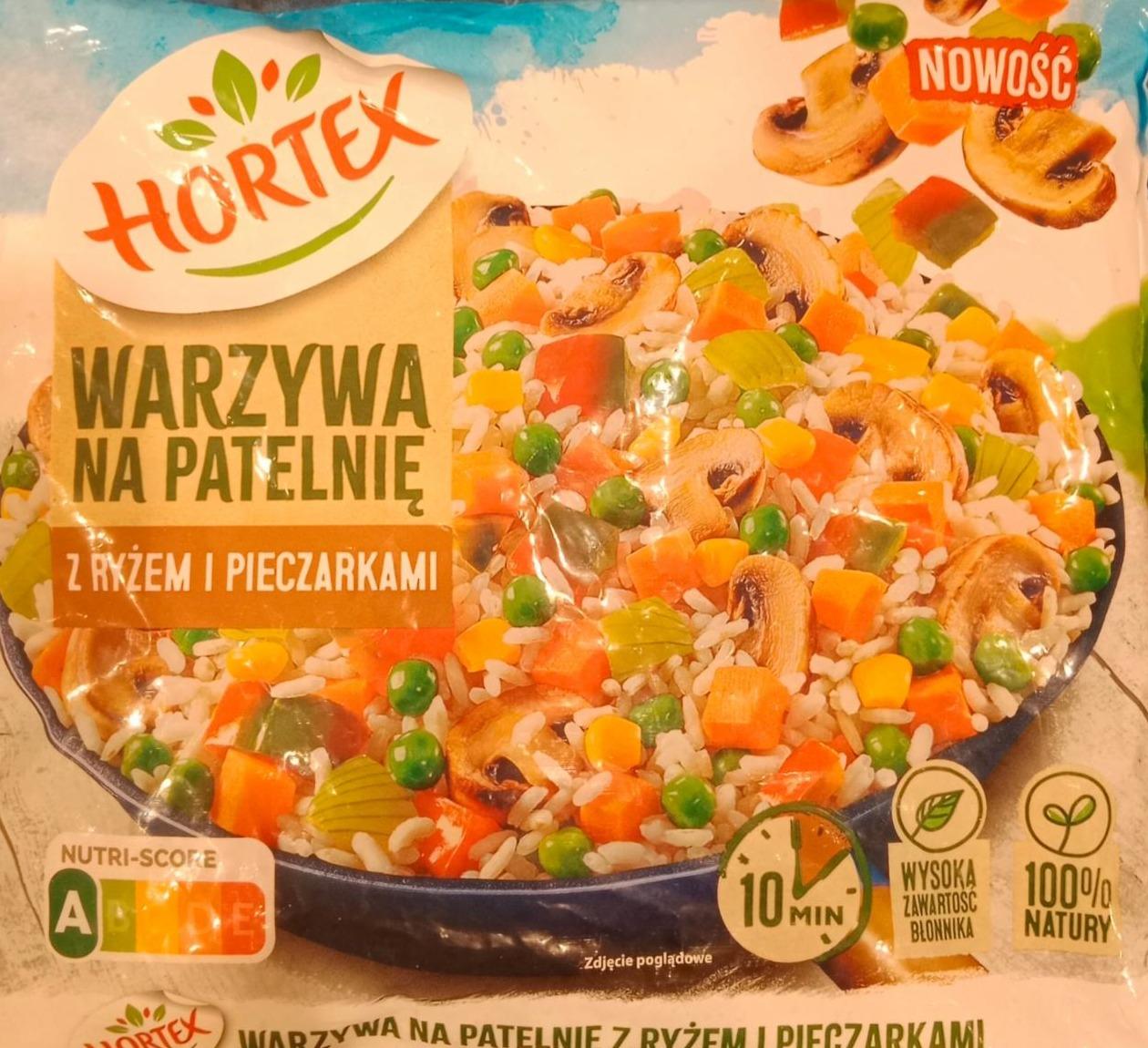 Фото - Warzywa na patelnię z ryżem i pieczarkami Hortex