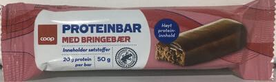 Фото - Proteinbar med bringebaer Coop