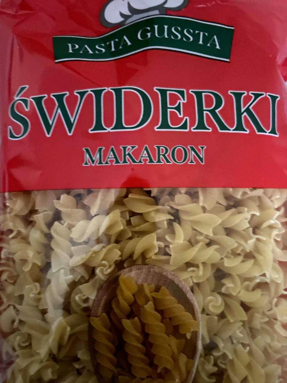 Фото - Swiederki makaron Pasta Gussta