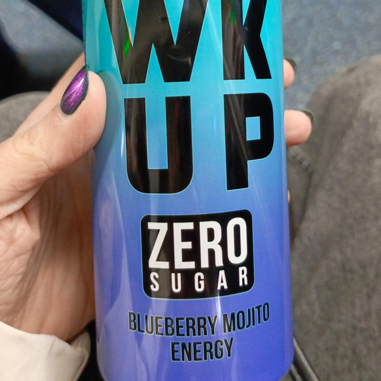 Фото - Blueberry mojito energy zero sugar Wkup