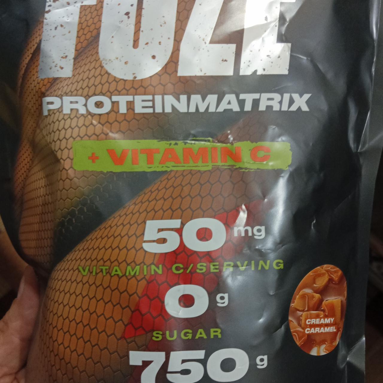 Фото - FUZE proteinmatrix + vitamin c Creamy Caramel Pureprotein