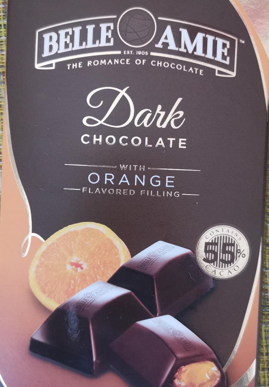 Фото - Datk chocolate with orange flavored filling Belle Amie