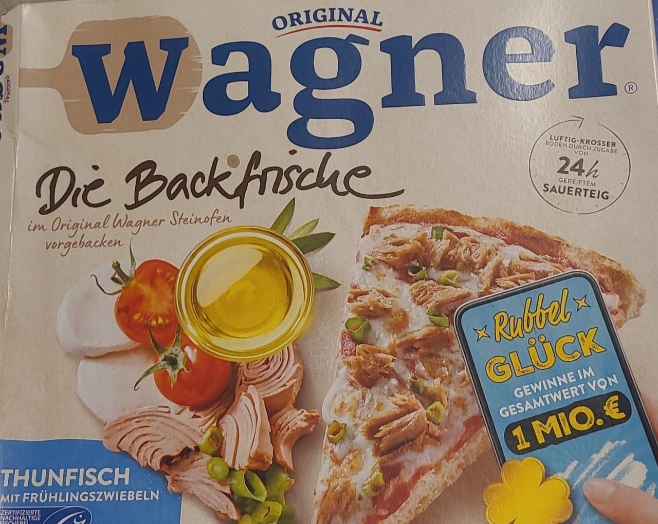 Фото - Pizza thunfisch mit frühlingszwiebeln Original Wagner