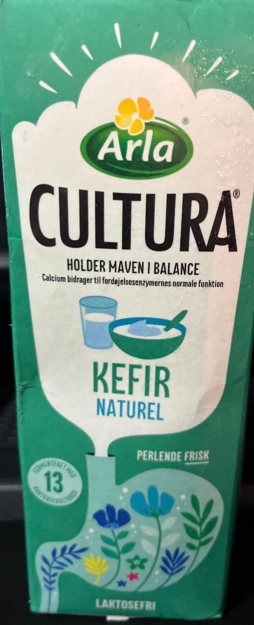 Фото - Kefir naturel laktosefri 2.5% Cultura Arla