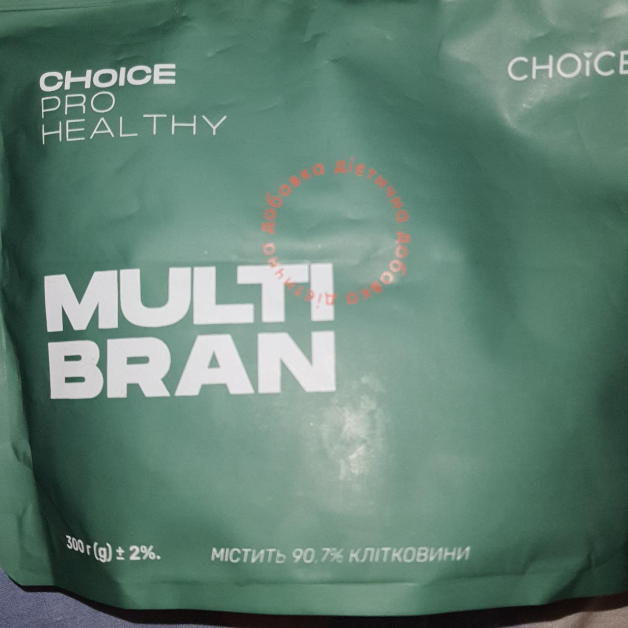 Фото - Диетическая добавка pro healthy multi bran Choice