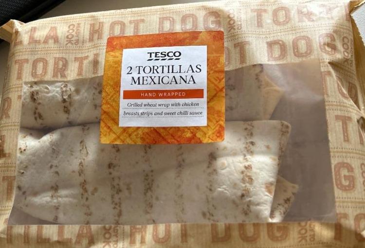 Фото - 2 Tortillas mexicana hand wrapped Tesco