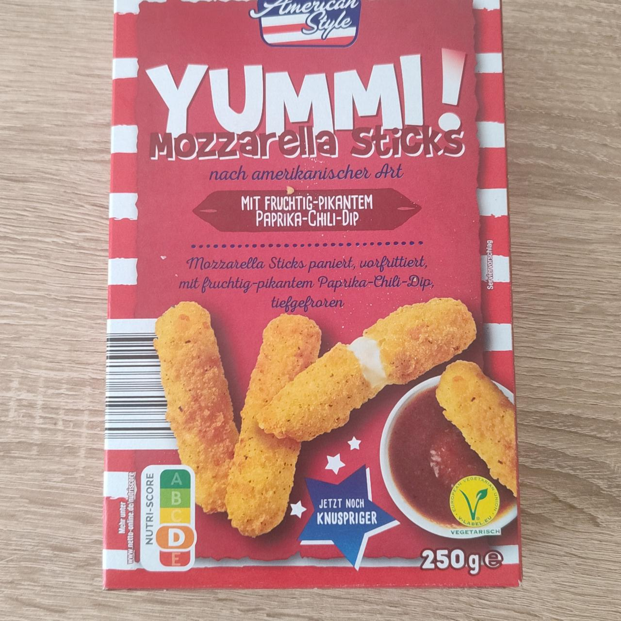 Фото - Yummi! Mozzarella sticks American Style