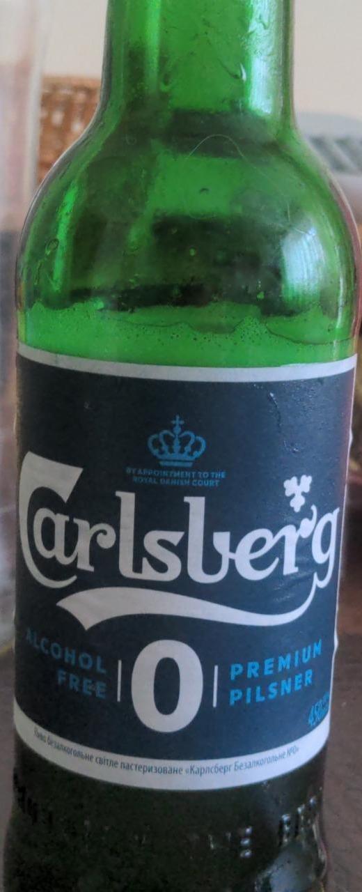 Фото - Пиво безалкогольное светлое пастеризованное Carlsberg