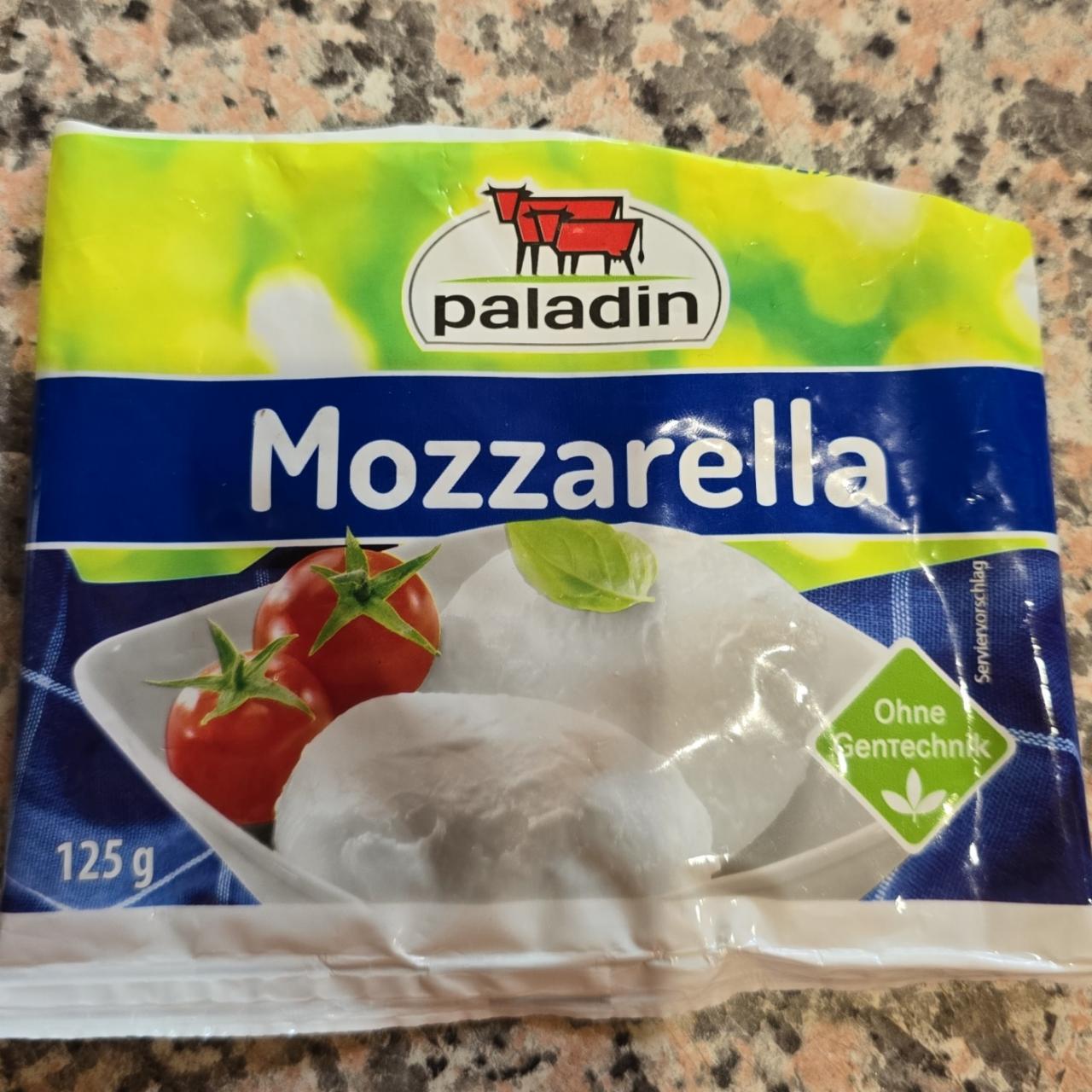 Фото - Сыр моцарела 45% Mozzarella Paladin