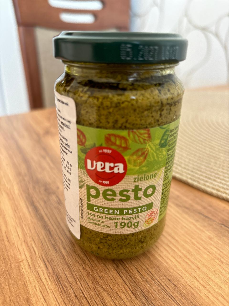 Фото - Соус Green Pesto Vera