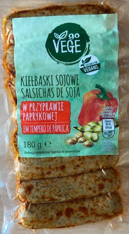 Фото - Kiełbaski sojowe w przyprawie paprykowej Go Vege