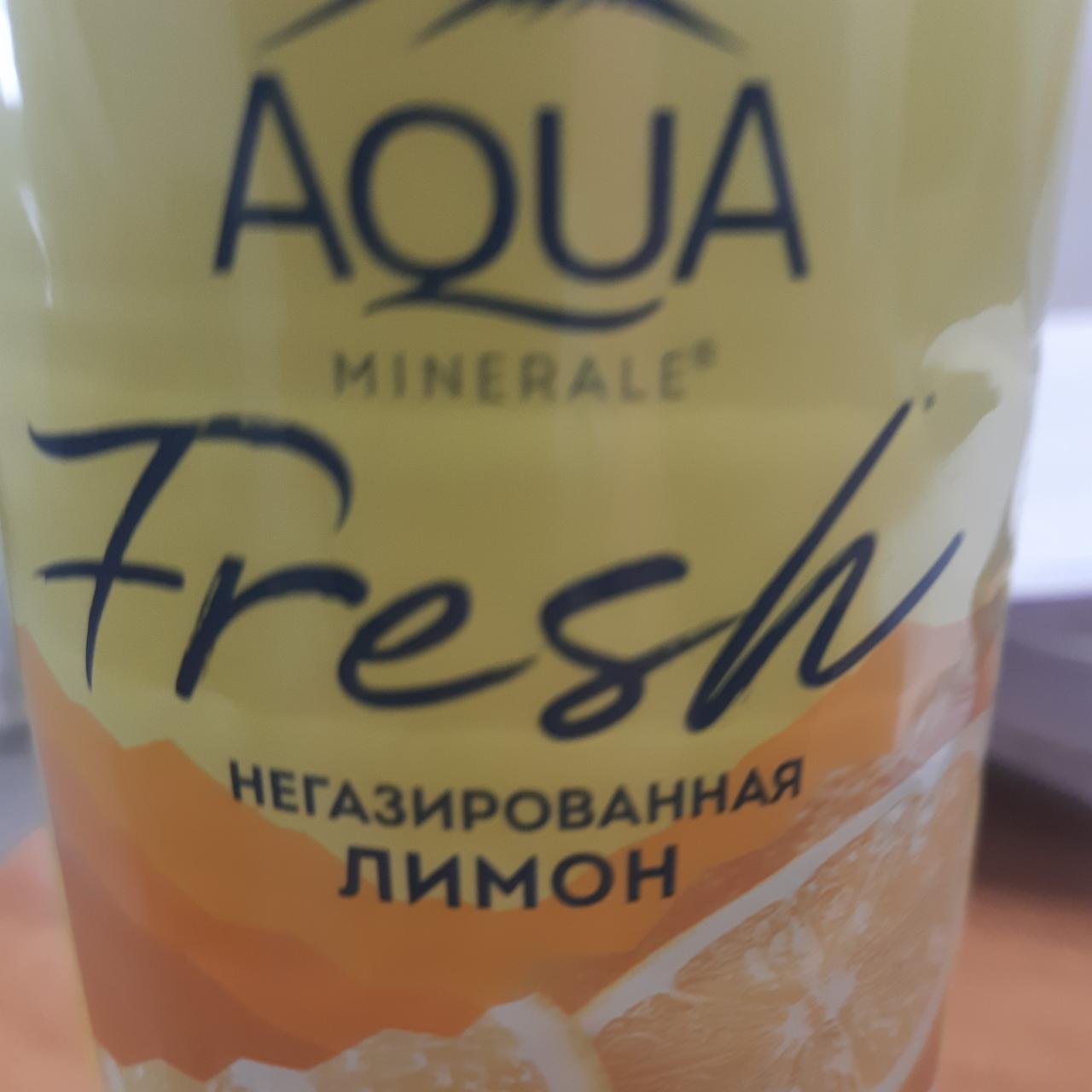 Фото - Fresh негазированная лимон Aqua minerale