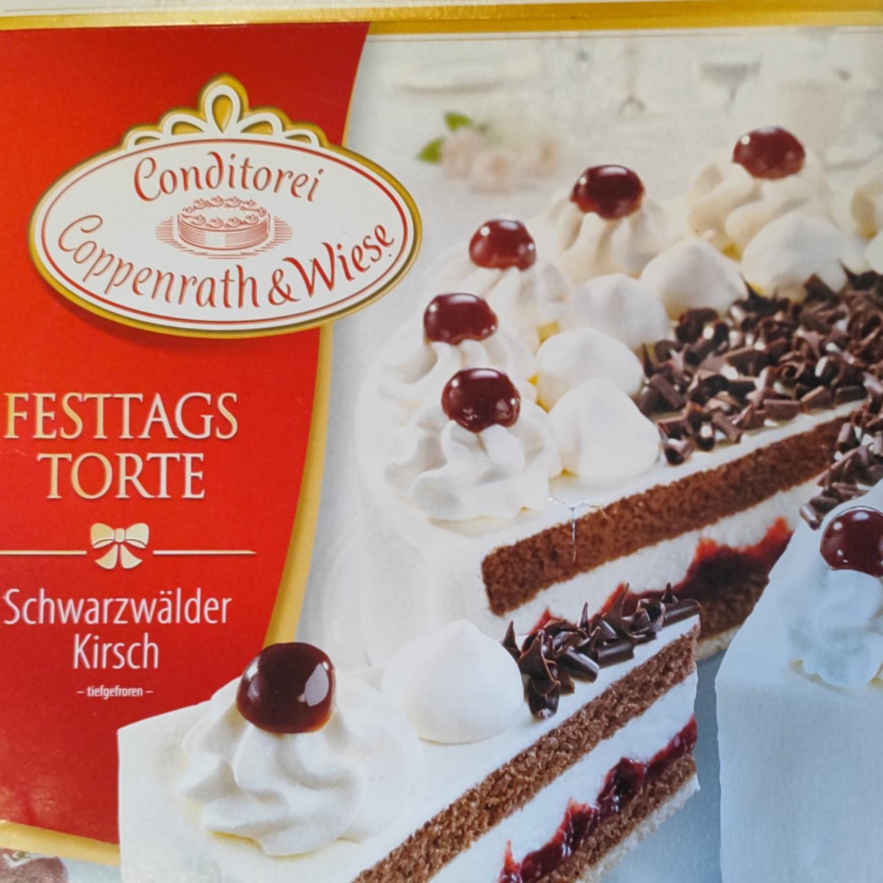 Фото - Schwarzwälder kirsch festtags torte Conditorei Coppenrath&Wiese