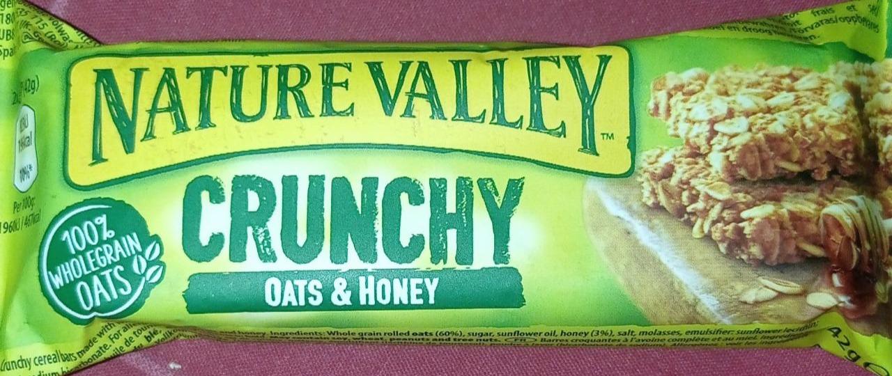 Фото - Батончик Crunchy oats&honey Nature Valley