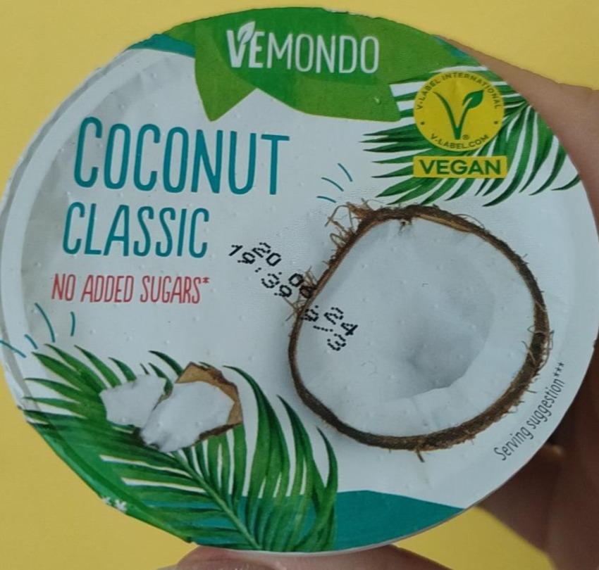 Фото - Coconut natur no added sagars Vemondo