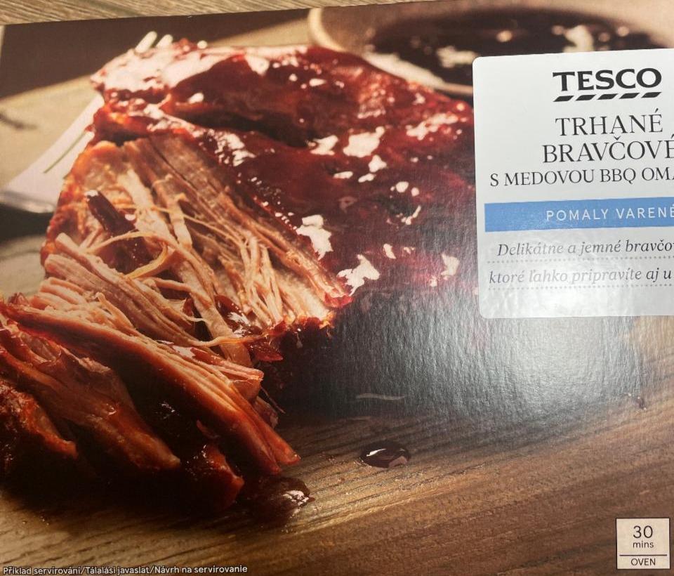 Фото - Trhanr bravčové s medovou BBQ omačkou Tesco