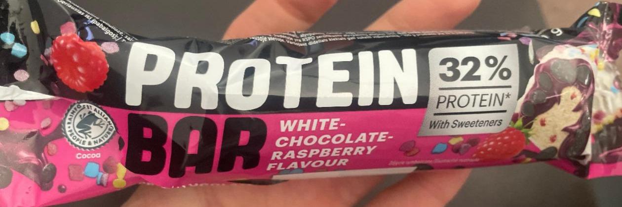 Фото - Protein bar 32% white chocolate raspberry flavour