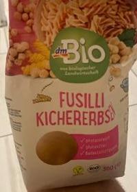 Фото - Fusilli Kichererbsen Nudeln dmBio