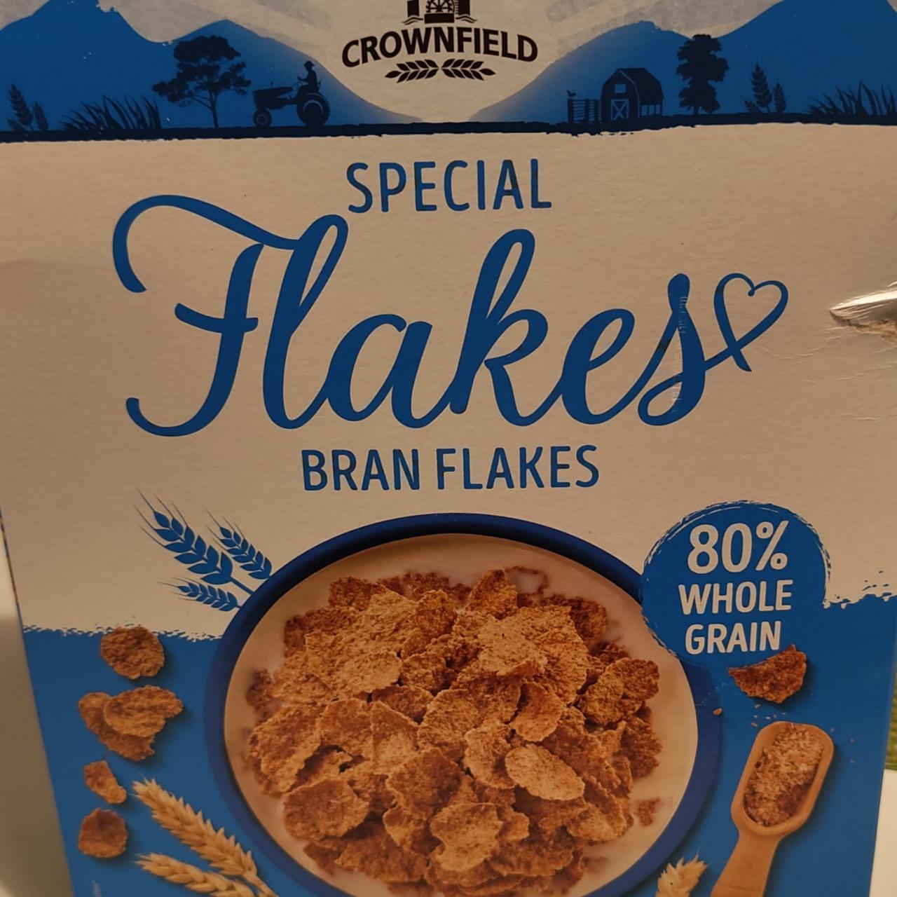 Фото - Special bran flakes whole grain Crownfield