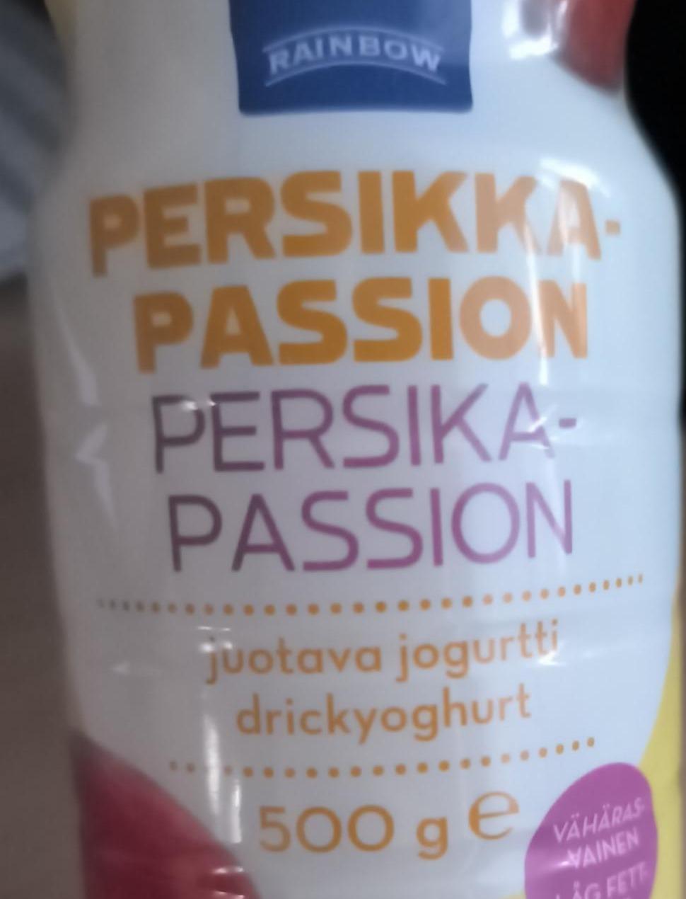 Фото - Juotava jogurtti drickyoghurt persikka-passion Rainbow