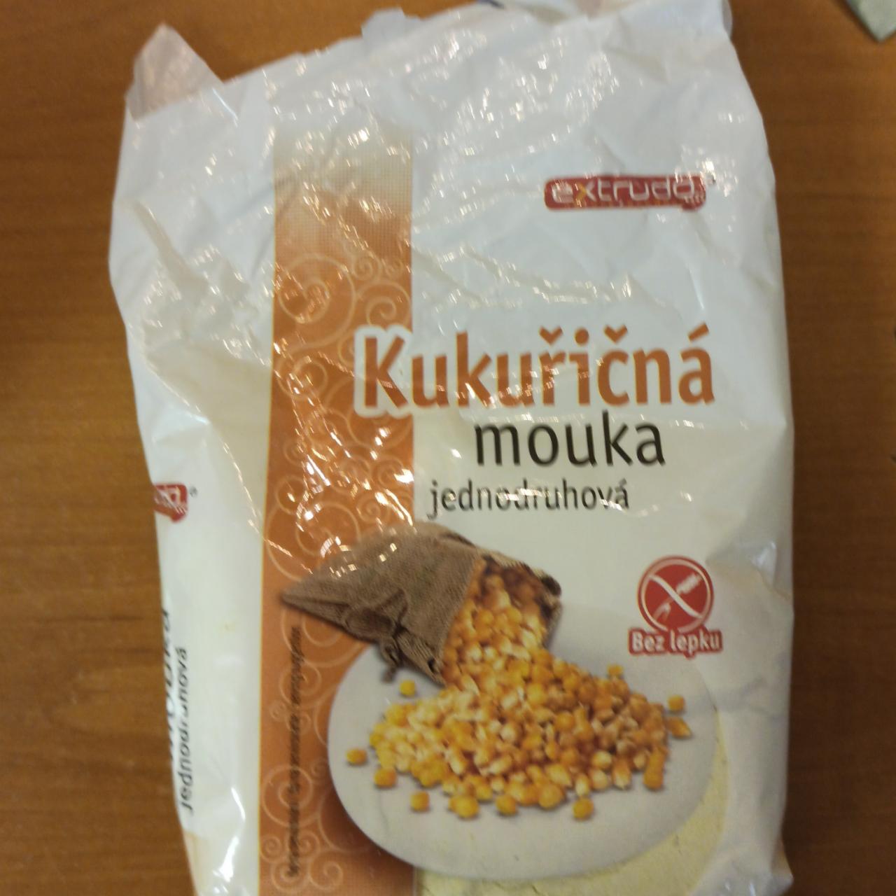 Фото - Кукурузная мука kukuřičná mouka polohrubá Extrudo