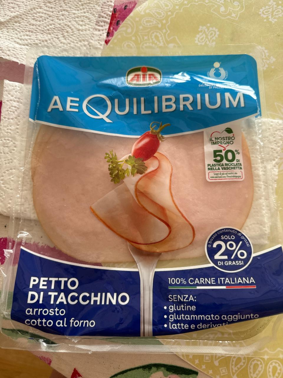 Фото - AeQuilibrium Petto di Tacchino cotto al forno Aia