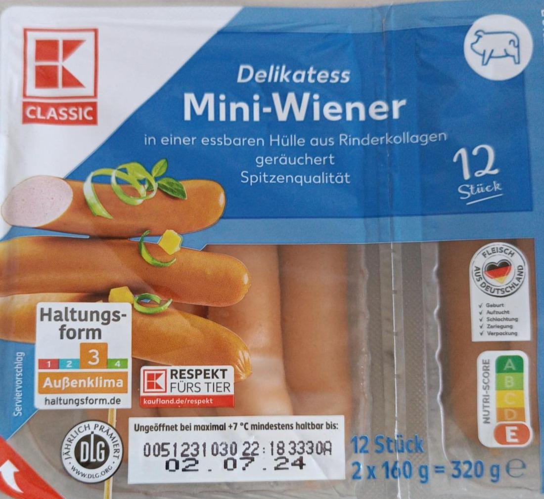 Фото - Delikatess mini-wiener K-Classic