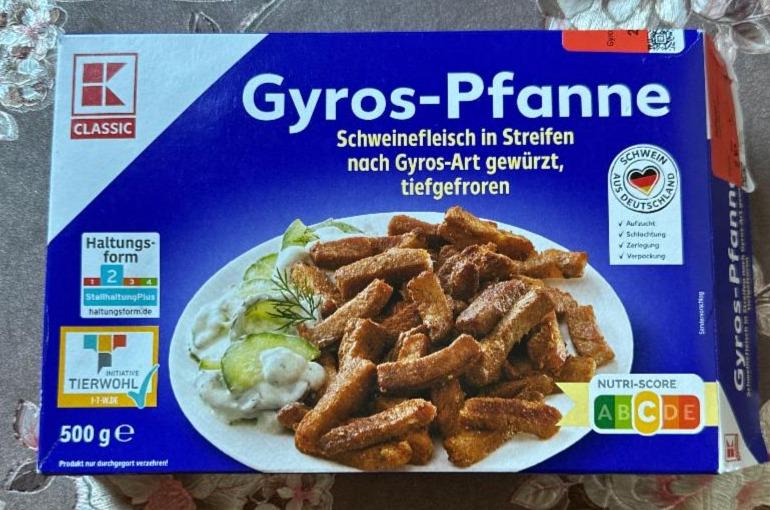 Фото - Gyros-Pfanne Schweinefleisch in Streifen K-Classic