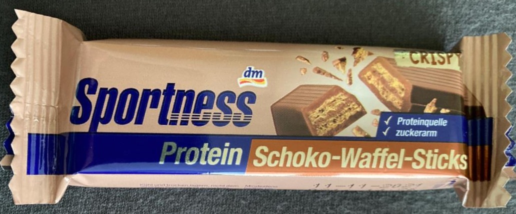 Фото - Protein schoko waffel sticks Sportness