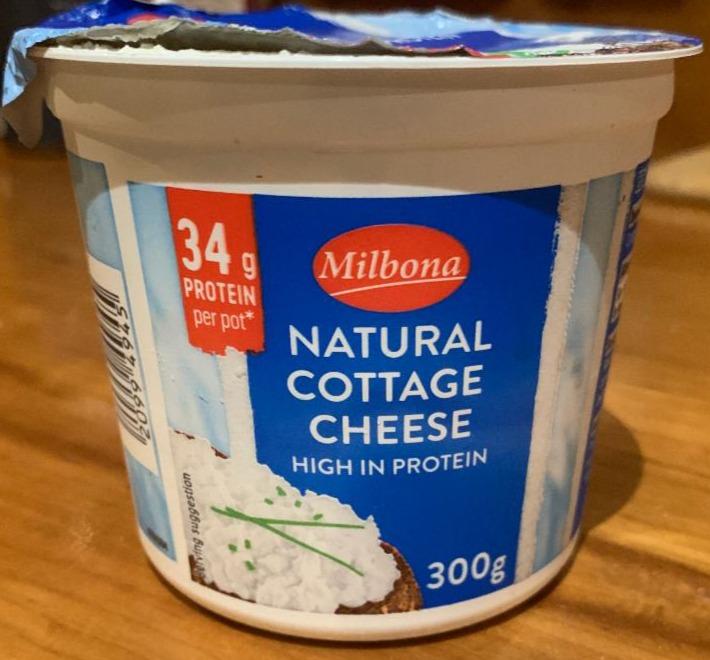 Фото - Natural cottage cheese high in protein Milbona