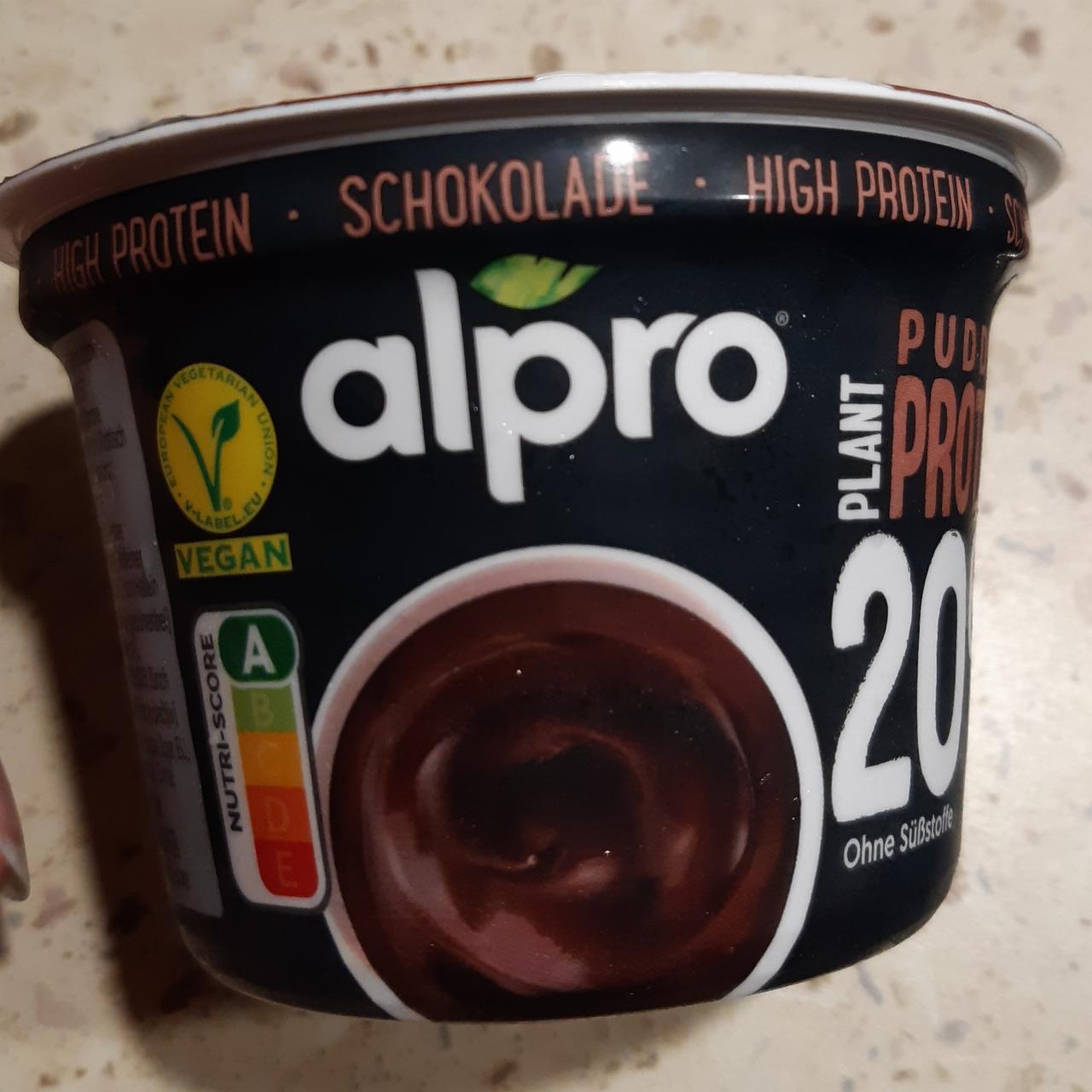 Фото - Plant protein pudding Schokolade Alpro