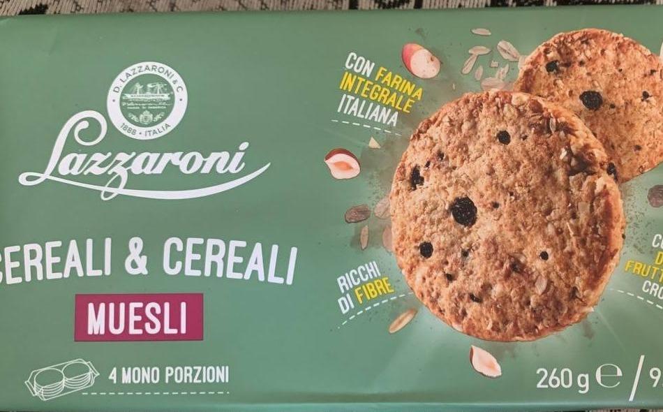 Фото - Cereali & cereali muesli Lazzaroni