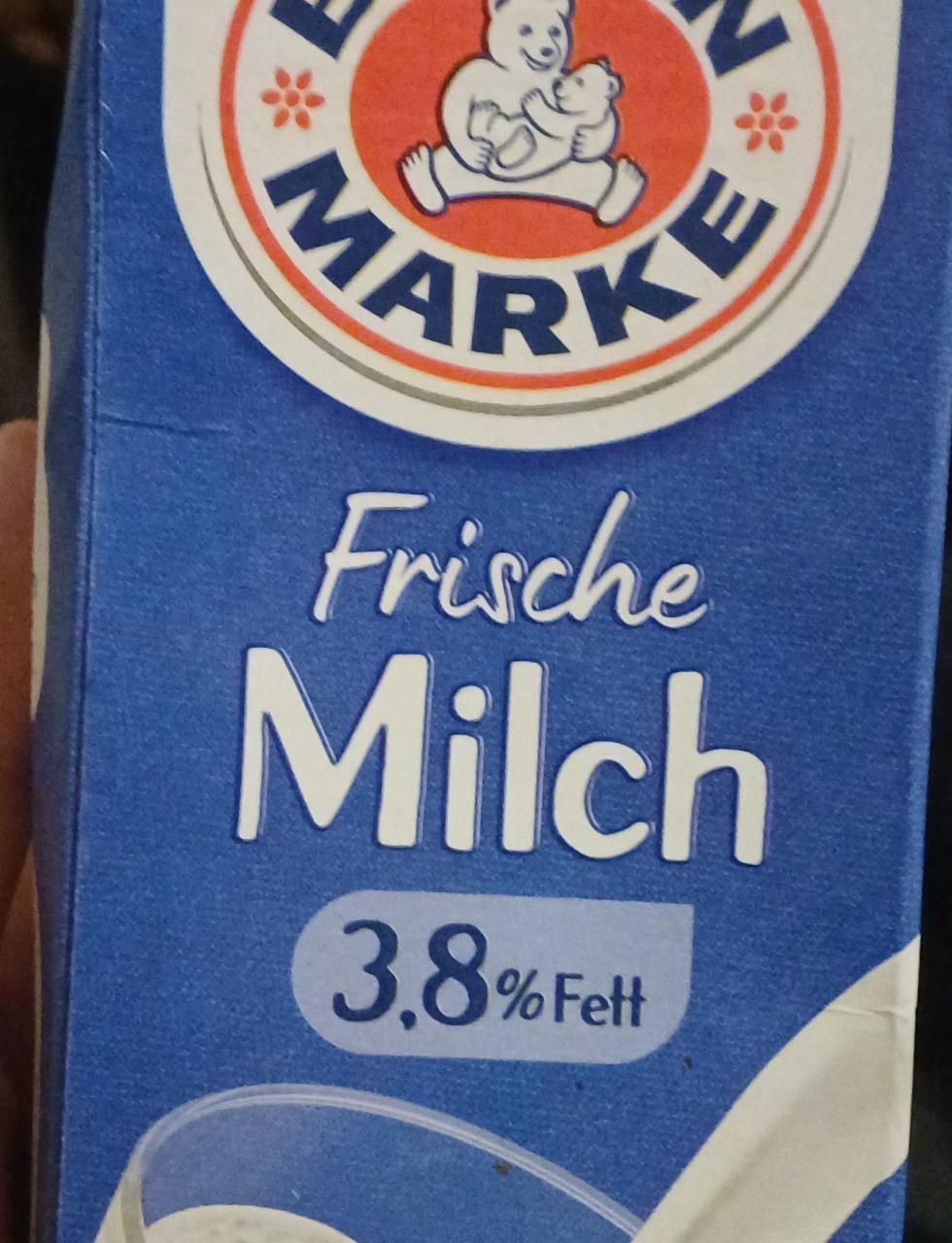 Фото - Frische milch 3.8% Bären Marke