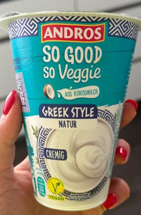 Фото - So Good so Veggie Greek Style Natur Cremig Andros