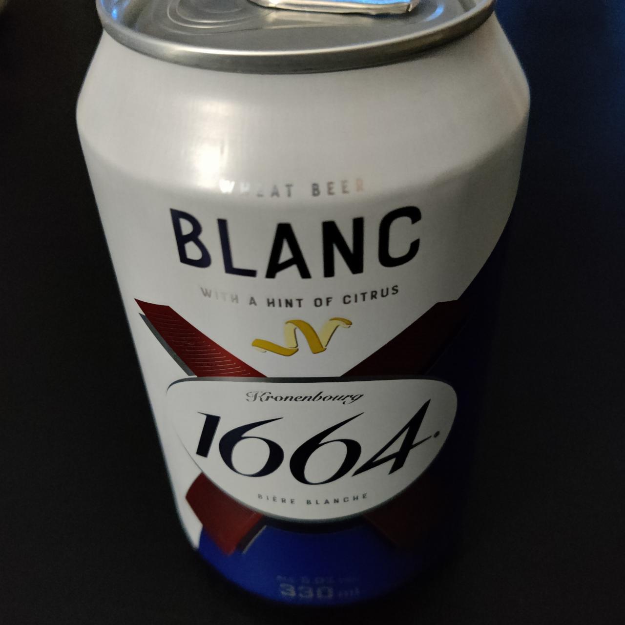 Фото - Blanc 1664 with a hint citrus 5% Kronenbourg