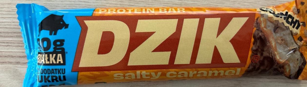 Фото - Protein bar salty caramel crunchy DZIK