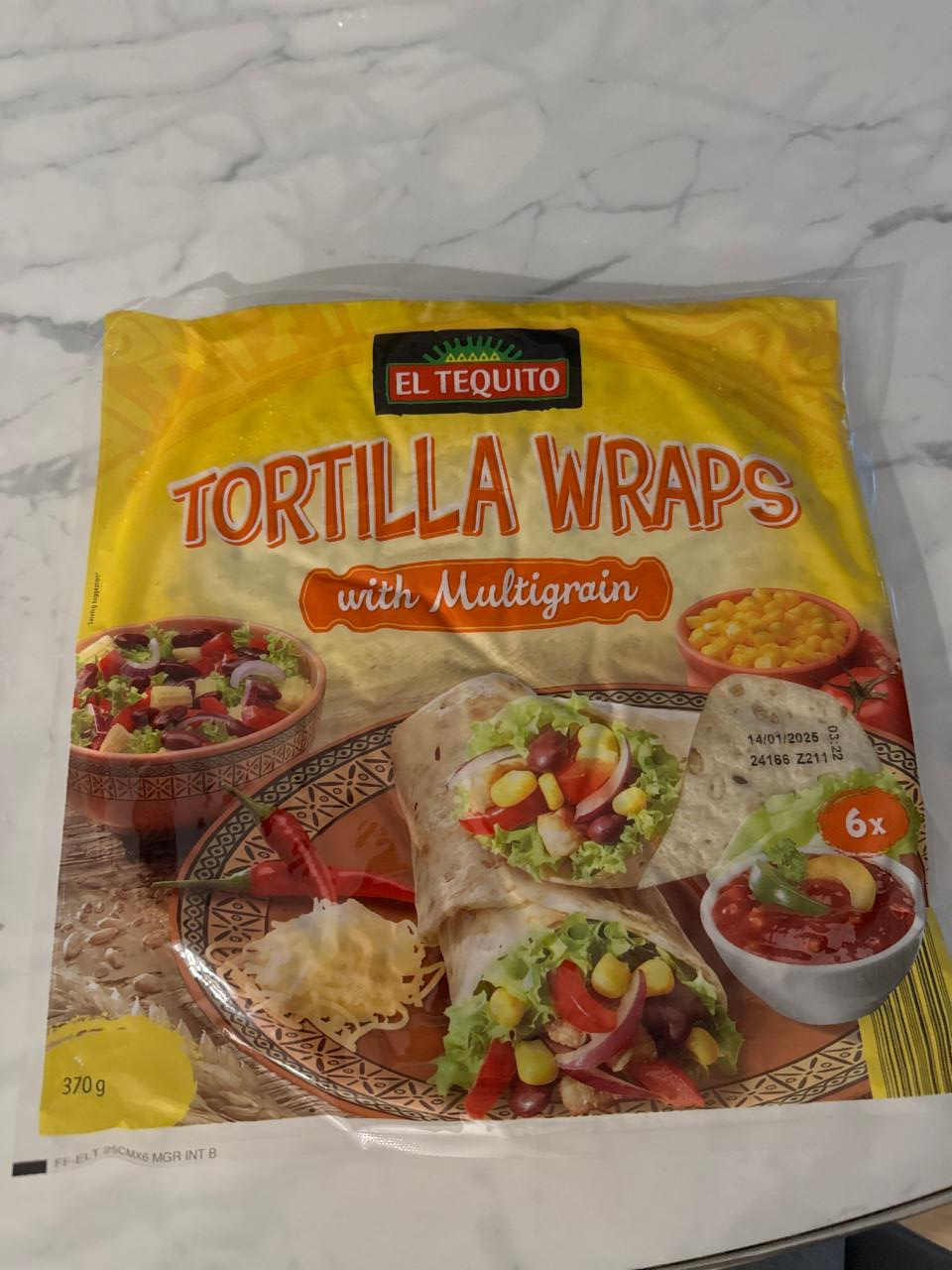 Фото - Tortilla Wraps with Multigrain El tequito