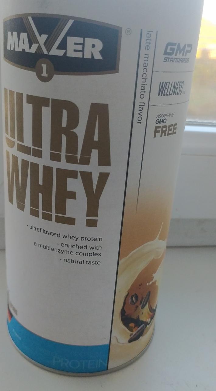 Фото - протеин Ultra Whey Latte Machiato Maxler