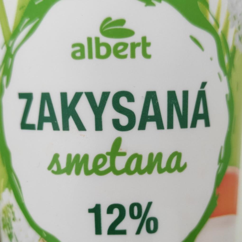 Фото - Zakysaná smetana 12% Albert