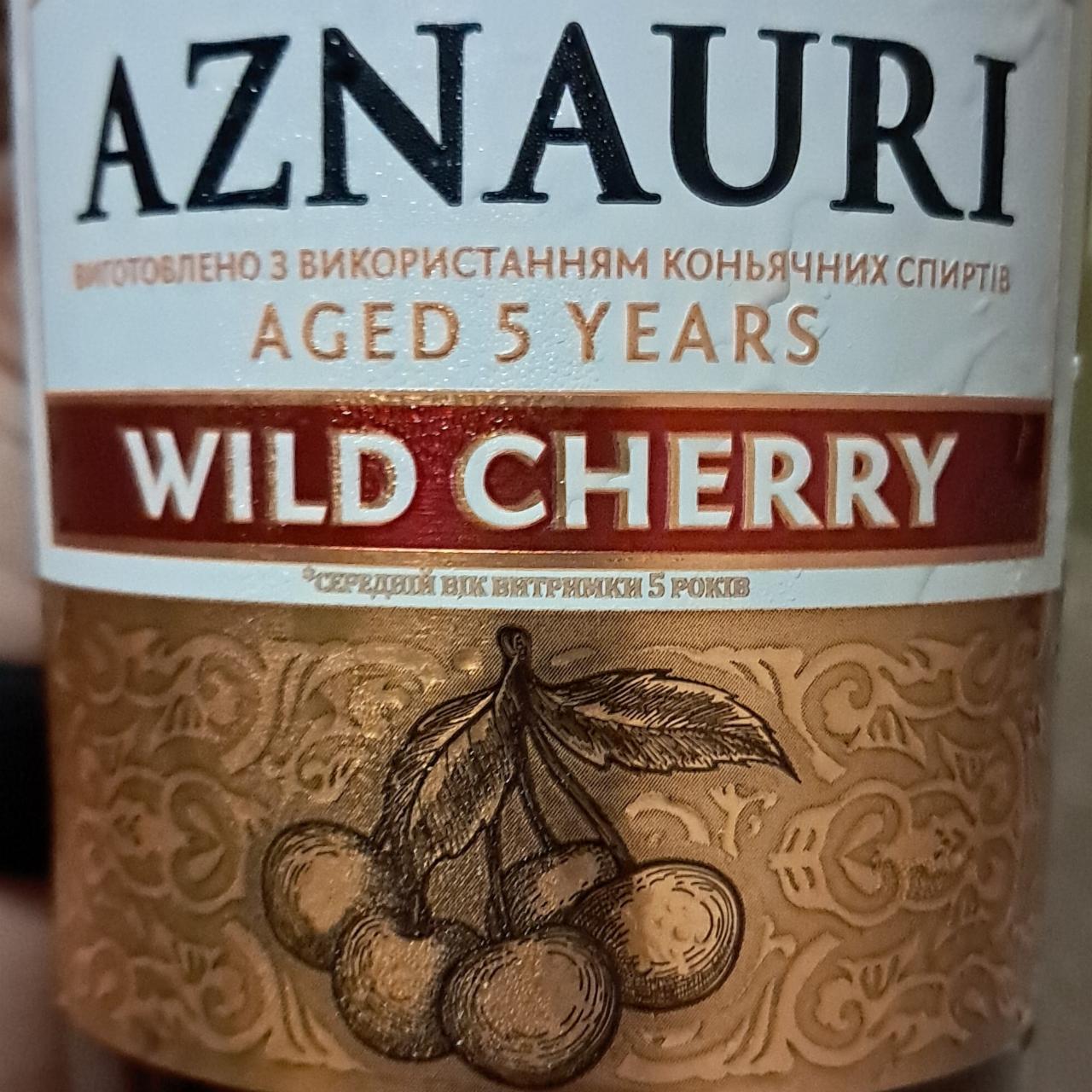 Фото - Напиток алкогольный 30% wild cherry Aznauri